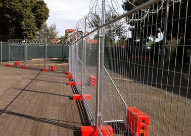 Hot Dipped Galvanized Temporary Site Security Anggar, Welded Wire Mesh Fence